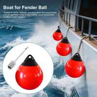 Bouée pare-battage gonflable en PVC, anti-collision, 25 x 30 cm, bleu, rouge ou jaune