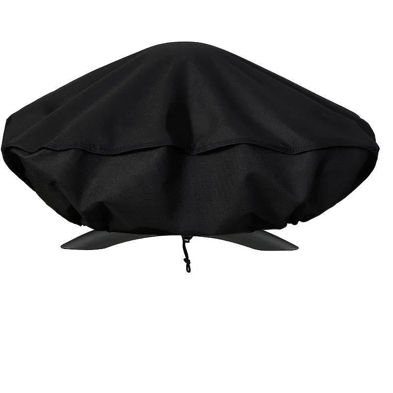 Housse barbecue pour Weber Q1000, polyester noir imperméable 68 x 44 x 32 cm