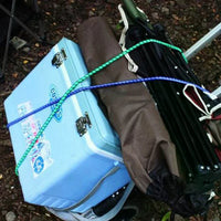 Lot de 6 sandows à crochets 30, 40 et 60 cm pour tente et bagages