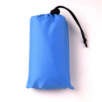 Bâche de camping ultralégère polyester 210T, 6 points d'attache, 4 tailles, 8 coloris