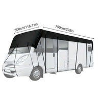 Housse de toit pour camping-car et caravane en Oxford 210D, imperméable et anti-UV