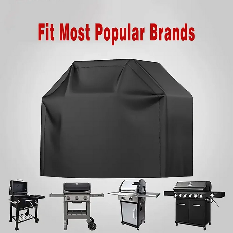 Housse de barbecue universelle étanche et anti-poussière en polyester enduit, 7 tailles