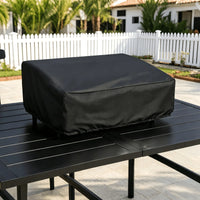 Housse plancha de table imperméable noire avec cordon, 58 x 47 x 23 cm