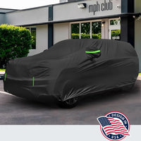 Housse voiture pour Mazda CX-5 2013-2024, coupe-vent, imperméable, polyester taffetas, 480 x 180 cm