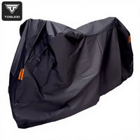 Housse vélo imperméable en PEVA, protection pluie, soleil et neige, noire ou grise