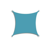 Voile d'ombrage carré ou rectangulaire polyester 300D imperméable, 15 tailles, 11 coloris