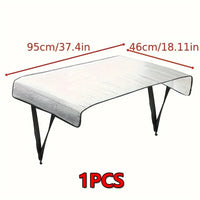 Housse de climatiseur extérieur imperméable à feuille d'aluminium, 95 x 46 cm, 1 ou 2 pièces