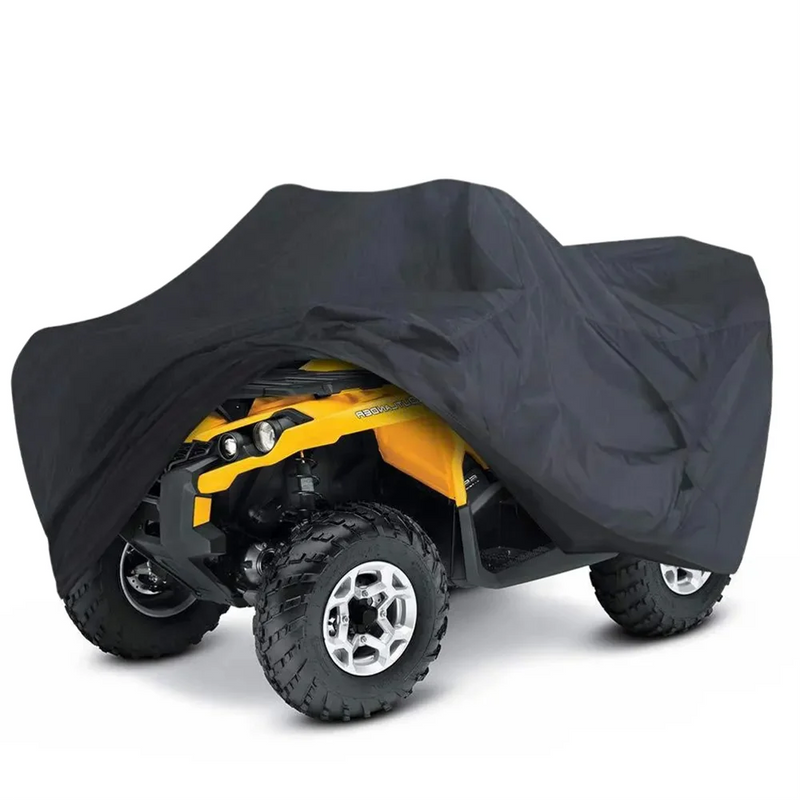 Housse quad universelle Oxford 210D noire, imperméable et anti-UV, 2 tailles