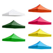 Toit de remplacement pour tonnelle 2,9 x 2,9 m, Oxford 420D imperméable, 6 coloris