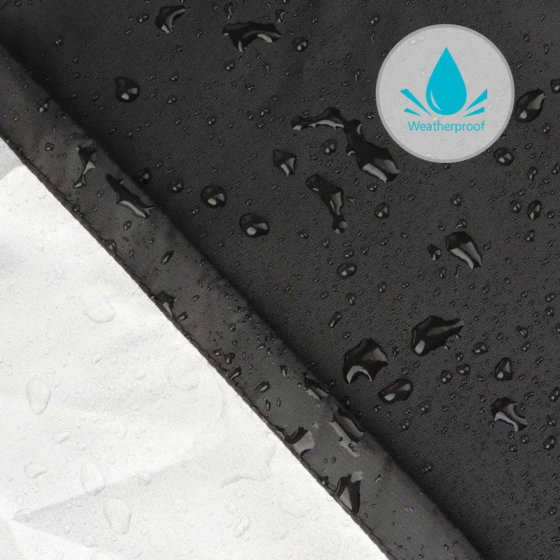 Housse barbecue à gaz imperméable en polyester anti-UV, 8 tailles de 71 à 190 cm