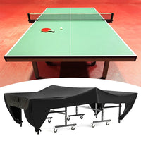Housse table de ping-pong extérieur imperméable, polyester argenté 190T, 280 x 153 x 73 cm