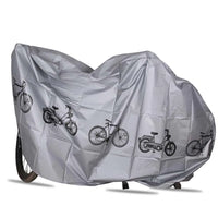 Housse de vélo en EVA imperméable avec bandes auto-agrippantes, gris ou noir, anti-pluie et anti-soleil