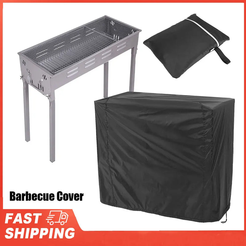 Housse barbecue imperméable en polyester enduit PU, 3 tailles de 80 à 170 cm