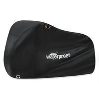 Housse de vélo de route et VTT en polyester 210T, imperméable et anti-UV, avec trou d'antivol