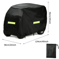 Housse de protection pour scooter de mobilité, Oxford 210D imperméable, 4 tailles