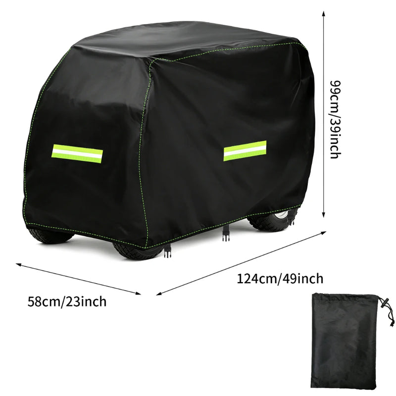Housse de protection pour scooter de mobilité, Oxford 210D imperméable, 4 tailles