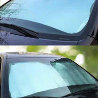 Pare-soleil pare-brise voiture pliable en aluminium, de 130 x 60 à 150 x 80 cm