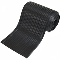 Rouleau de protection de coque en caoutchouc nervuré 3 m x 20 cm, pour bateau pneumatique