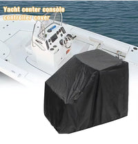 Housse de console centrale de bateau en polyester noir, imperméable et anti-UV, 4 dimensions