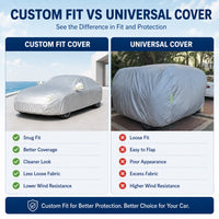 Housse voiture sur mesure pour Porsche 911 depuis 2019, imperméable, anti-UV, coloris argent ou noir