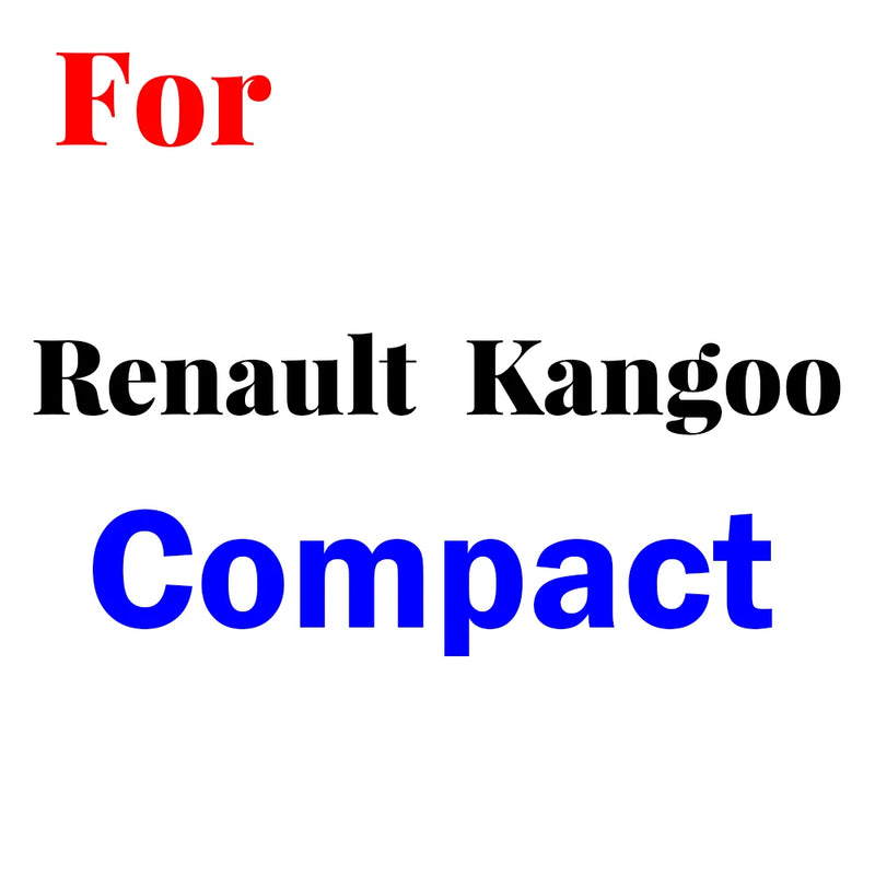Housse voiture pour Renault Kangoo Maxi, Express, Compact et Van, polyester enduit PVC argenté