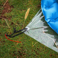 Bâche de sol ultralégère pour tente, lot de 2 à 6 feuilles de 220 cm