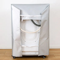 Housse machine à laver et sèche-linge imperméable, rabat avant enroulable, 4 modèles