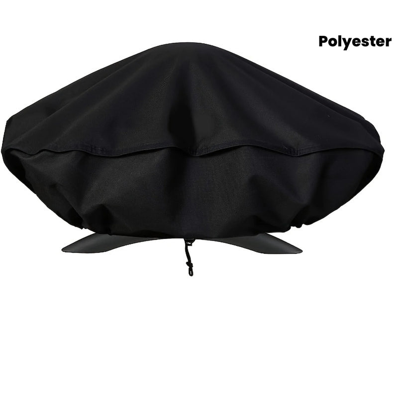Housse barbecue pour Weber Q1000, polyester noir imperméable 68 x 44 x 32 cm