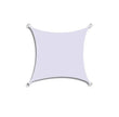 Voile d'ombrage carré ou rectangulaire polyester 300D imperméable, 15 tailles, 11 coloris