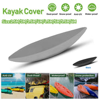 Housse de kayak imperméable anti-UV en tissu Oxford, pour kayak de 2,1 à 6 m