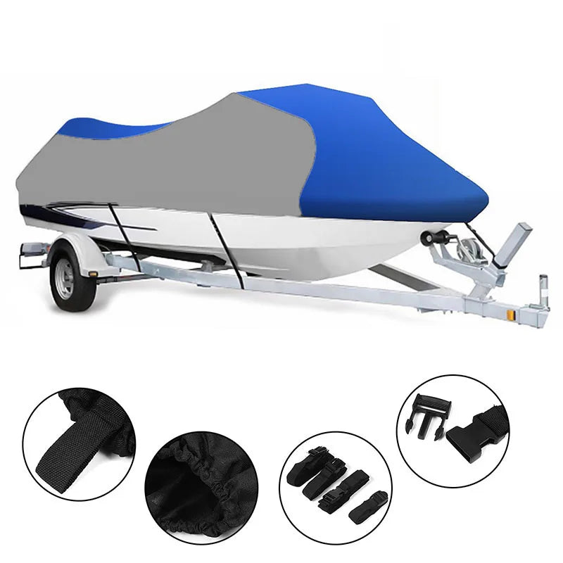 Housse jet ski remorquable imperméable Oxford 600D, tailles L et XL, 4 coloris bicolores