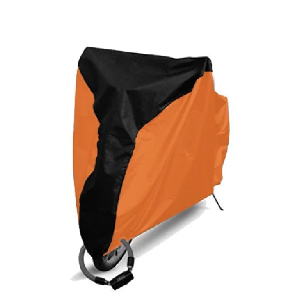 Housse vélo imperméable anti-UV avec trou d'antivol, 6 tailles de S à 3XL, 13 coloris