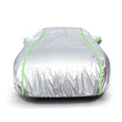 Housse voiture extérieur Oxford 210T argentée, anti-UV et anti-neige, berline et SUV