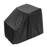Housse de console de bateau noire en Oxford 210D, imperméable avec cordon de serrage, 4 tailles