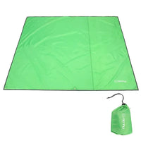 Bâche de sol camping imperméable à œillets, trois dimensions de 1,5 à 2,4 x 2,2 m