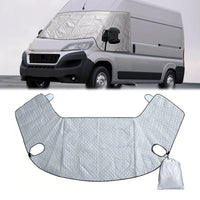Pare-soleil thermique extérieur multicouche argenté pour camping-car Fiat Ducato, Peugeot Boxer, Citroën Relay