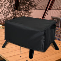 Housse four à pizza d'extérieur imperméable en tissu Oxford, 62 x 62 x 28 cm