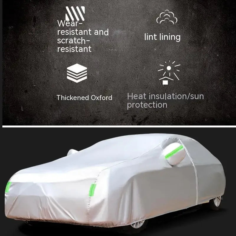 Housse voiture pour Land Rover Range Rover Velar, imperméable, anti-UV et anti-poussière, tissu Oxford épaissi