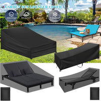 Housse bain de soleil imperméable Oxford, 2 coloris, 210 x 75 ou 210 x 150 cm