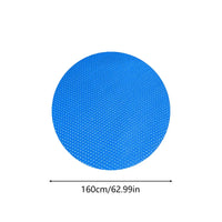 Couverture solaire ronde à bulles pour piscine, spa et jacuzzi, de 1,83 à 3,05 m