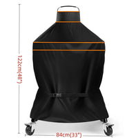 Housse barbecue pour Big Green Egg Large et XL et Kamado Joe Classic, Oxford 600D imperméable