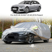 Housse voiture pour Audi A1 Hatchback GB, polyester 270T argent, anti-neige