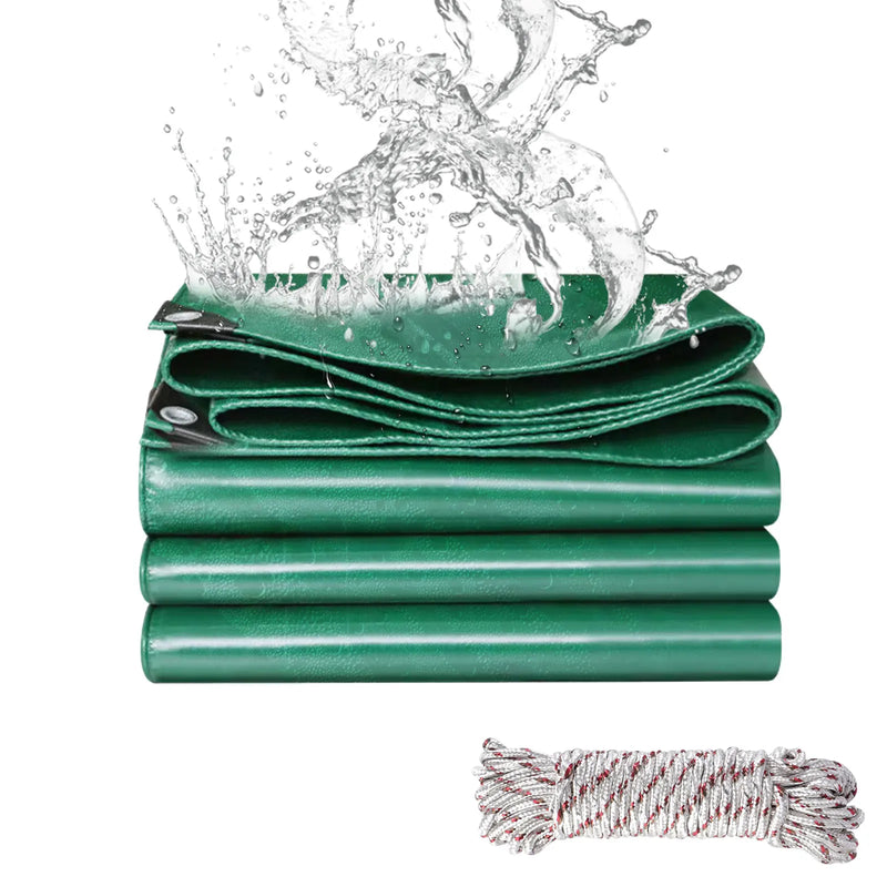 Bâche PVC imperméable à œillets 440 g/m², 4 coloris, 10 tailles jusqu'à 4 x 6 m