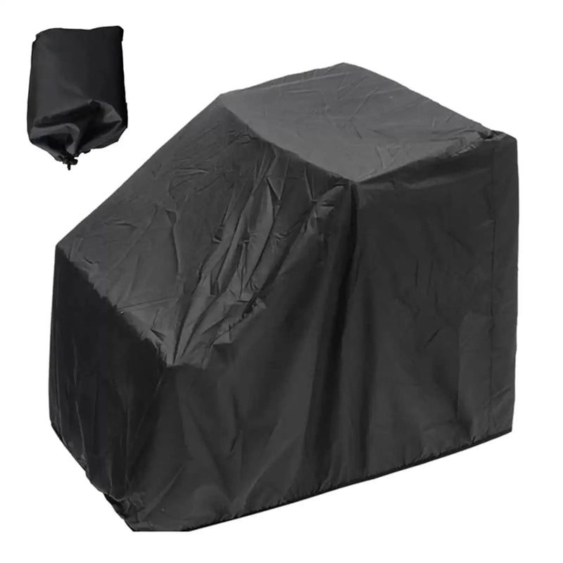 Housse de console de bateau noire en Oxford 210D, imperméable avec cordon de serrage, 4 tailles