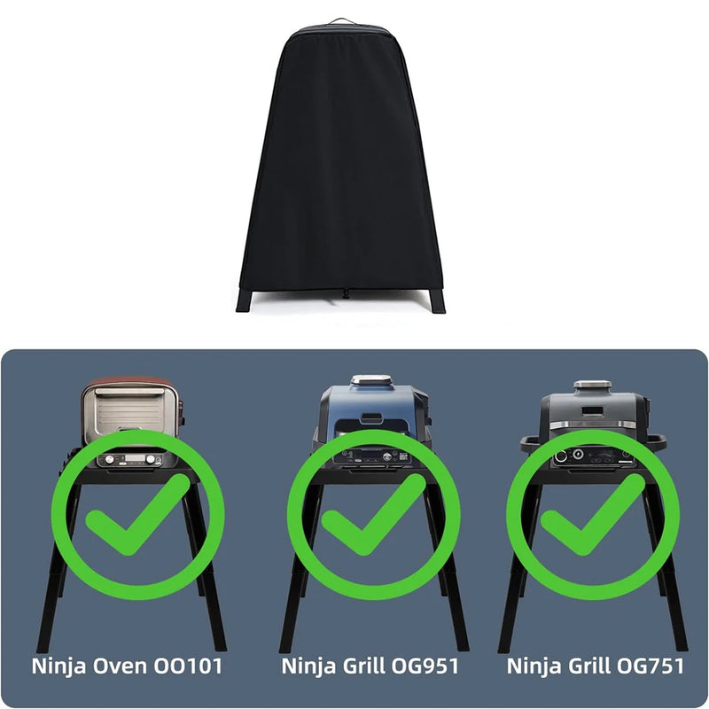 Housse four à pizza pour Ninja OO101 avec support, Oxford 420D imperméable