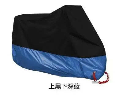 Housse de moto imperméable anti-UV en taffetas de polyester 190T, 7 coloris, tailles M à 4XL