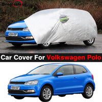 Housse voiture pour Volkswagen Polo 1994-2025 en polypropylène 170T, anti-UV et coupe-vent