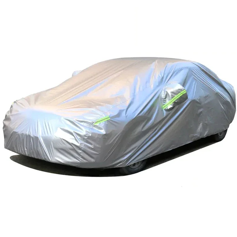 Housse voiture pour Audi Q5, Oxford 210T imperméable, anti-UV, argent ou noir