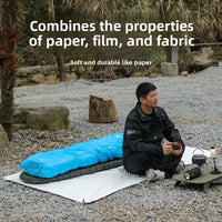Tapis de sol de camping ultraléger imperméable pour tente, simple ou double