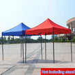 Toit de tonnelle pliante en Oxford 420D imperméable, rouge ou bleu, 3 tailles